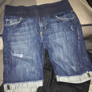 Maternity Shorts Denim Mami